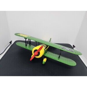 JOHN DEERE VINTAGE STEARMAN BI-PLANE AIRPLANE BANK  SPEC CAST #37516